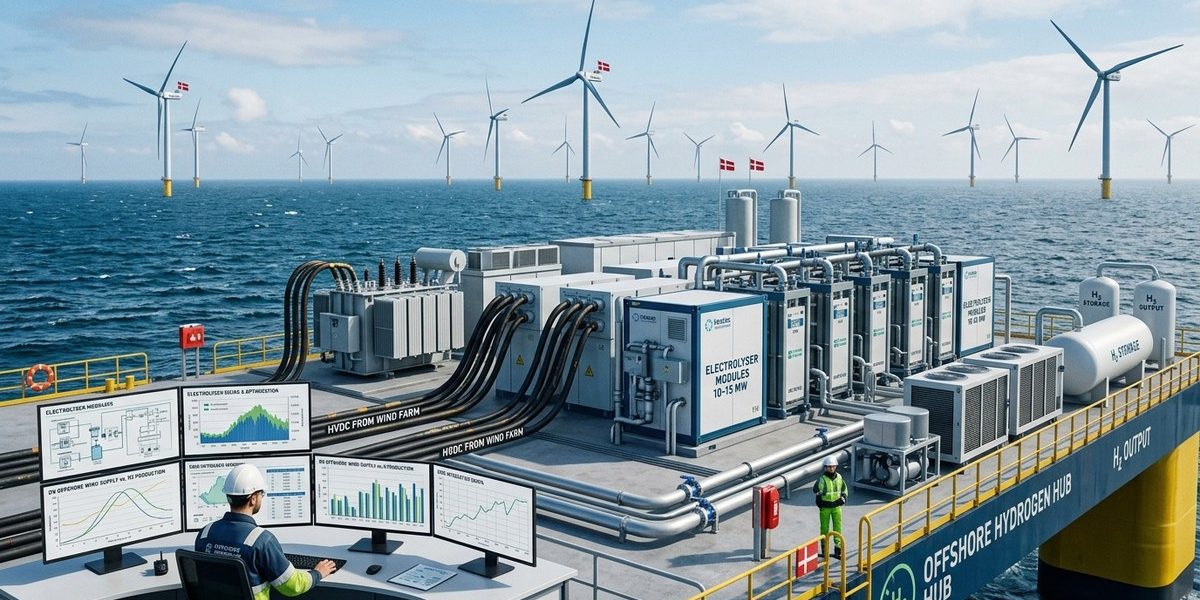 A Practical Guide to Sizing Electrolysers for Danish Offshore Wind Farms