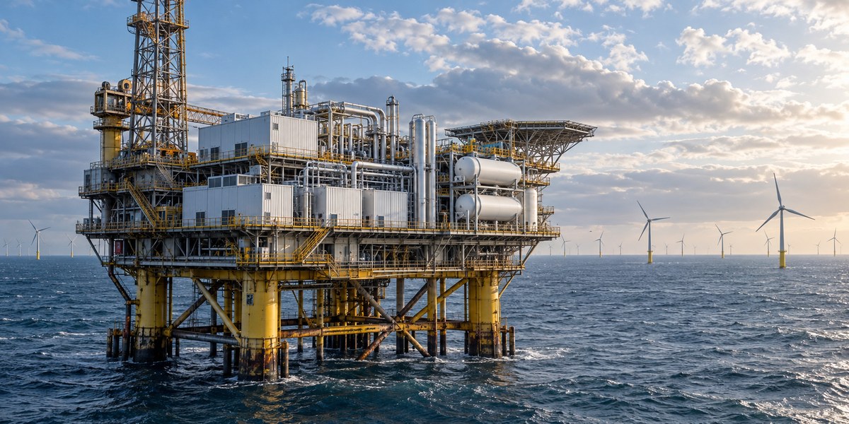 How Denmark Is Repurposing North Sea Oil Platforms for Electrolyser Deployment