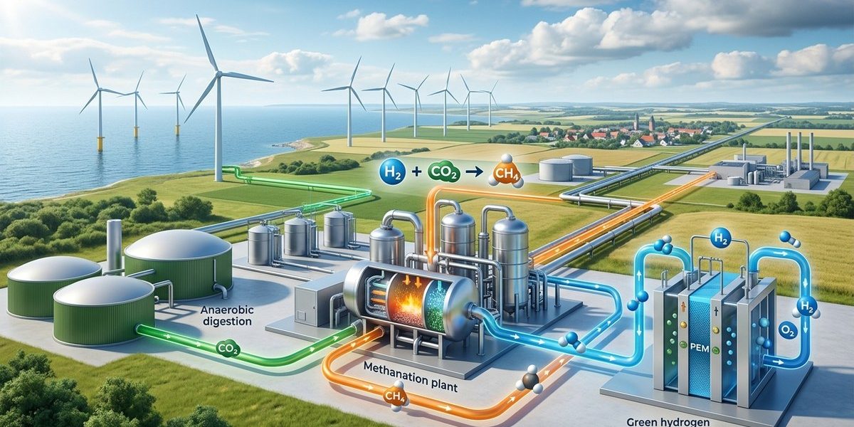 Why Methanation Is Critical to Denmark’s Green Hydrogen Grid Stability